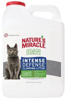 Nature’s Miracle Intense Defense Odor Control Clumping Litter Fragrance Free