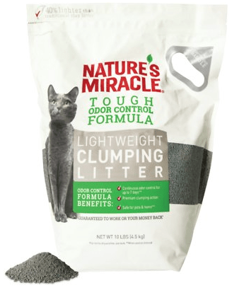 Nature’s Miracle Light Weight Clumping Litter